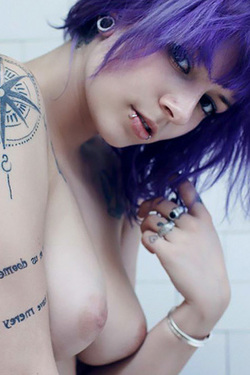 Katherine in 'Glass Houses' via Suicide Girls