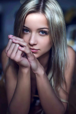 Franceska Fournier in 'Cute Blondie' via Mr Skin